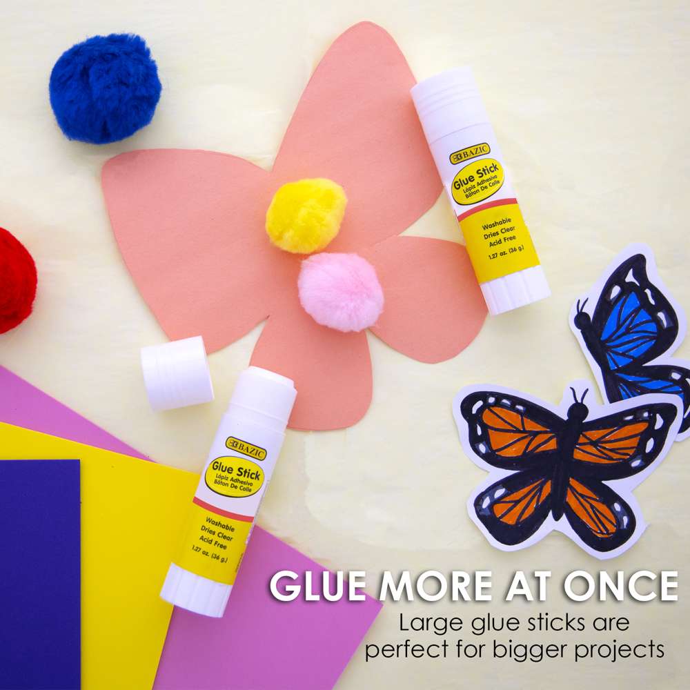All Purpose Glue Sticks- Bazic