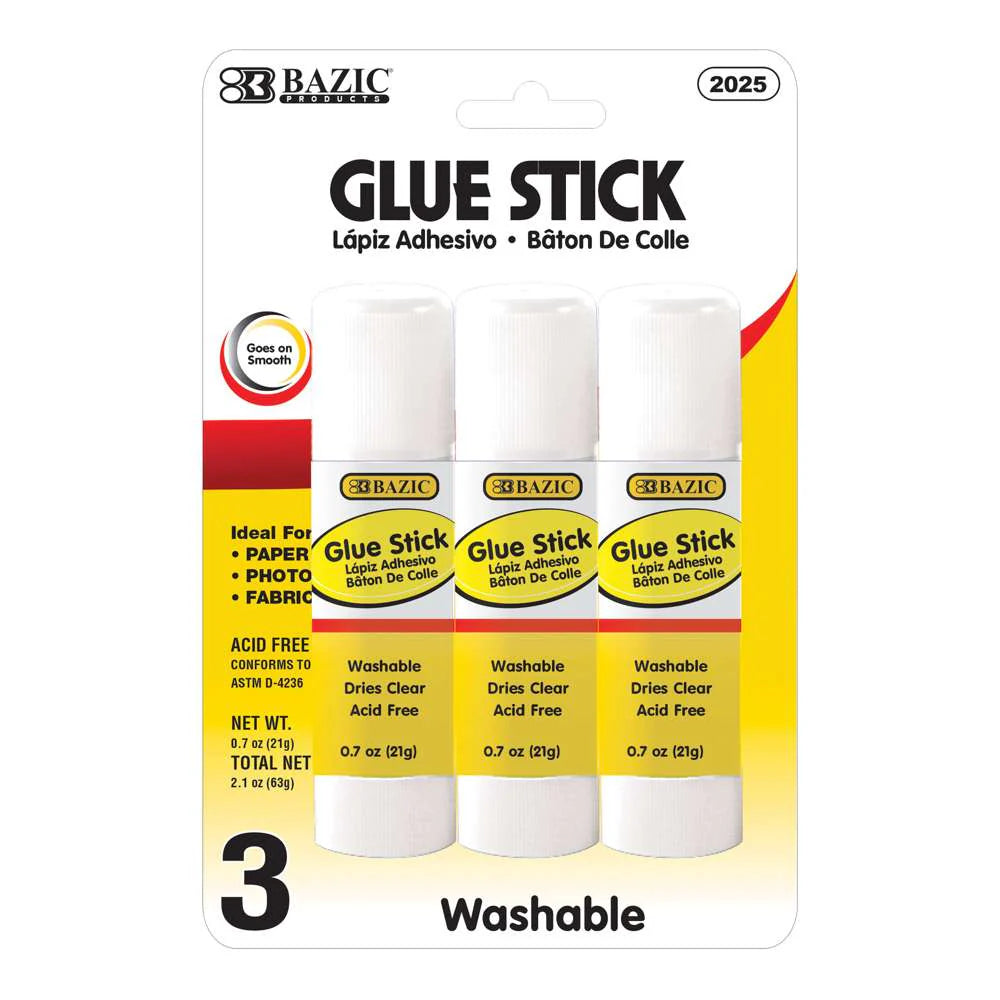 All Purpose Glue Sticks- Bazic