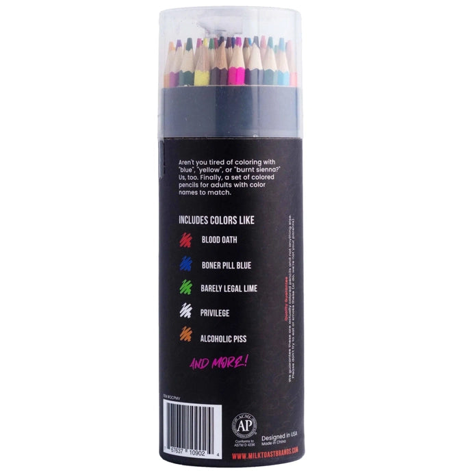 Offensive Colored Pencils
