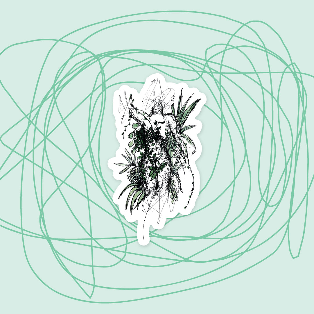 "Encompassed in Life" Sticker