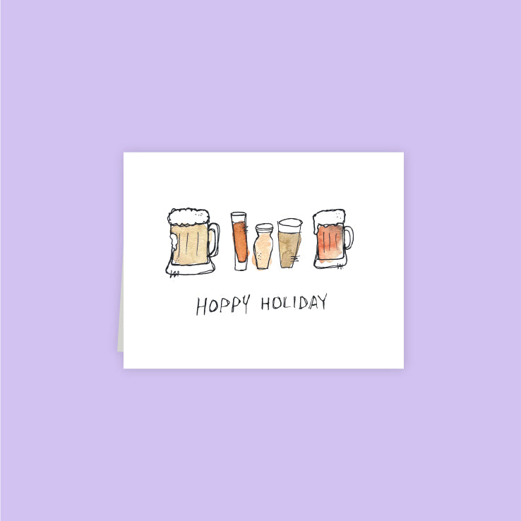 Hoppy Holidays Card