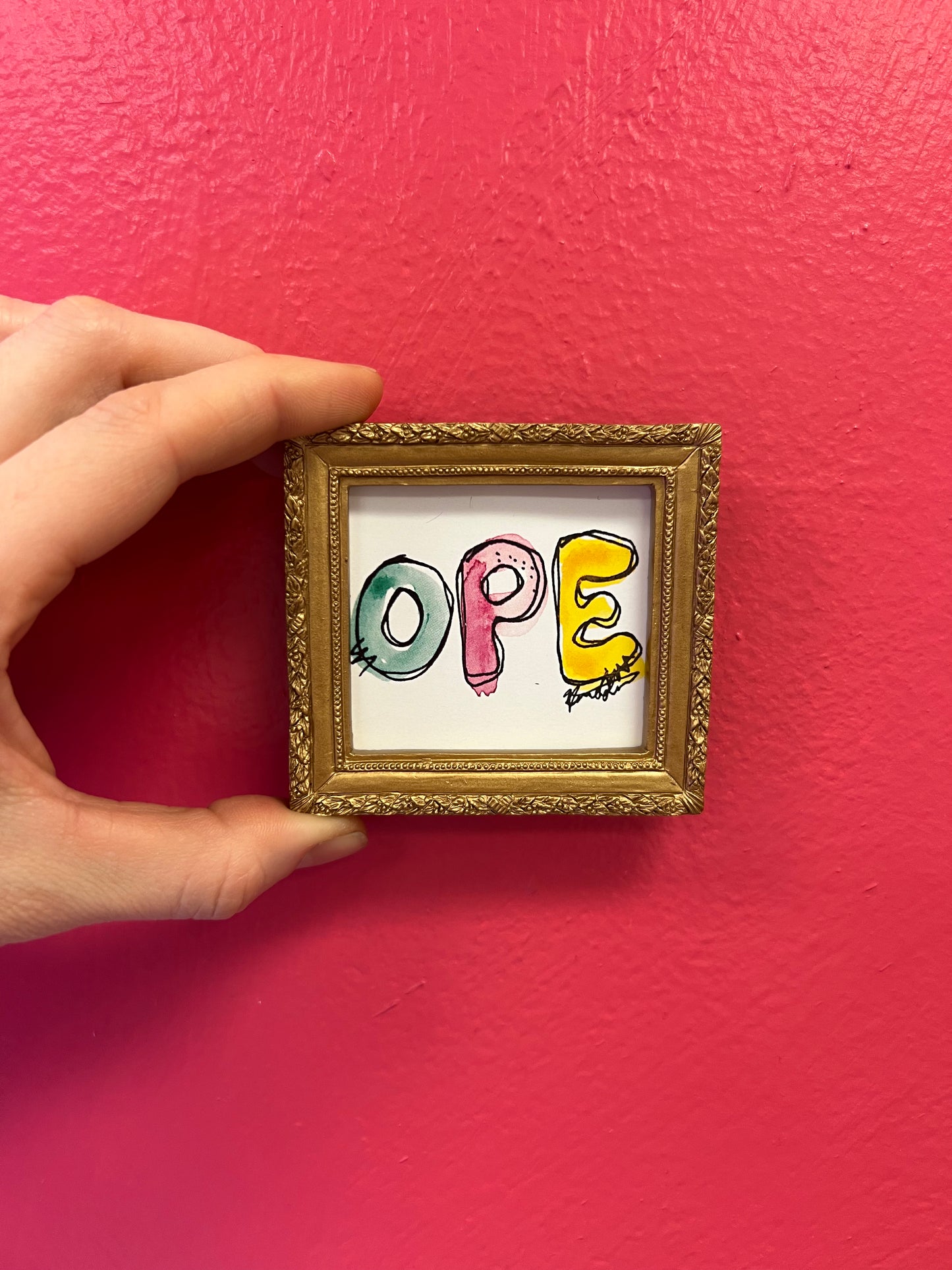 Mini Framed Magnet Prints