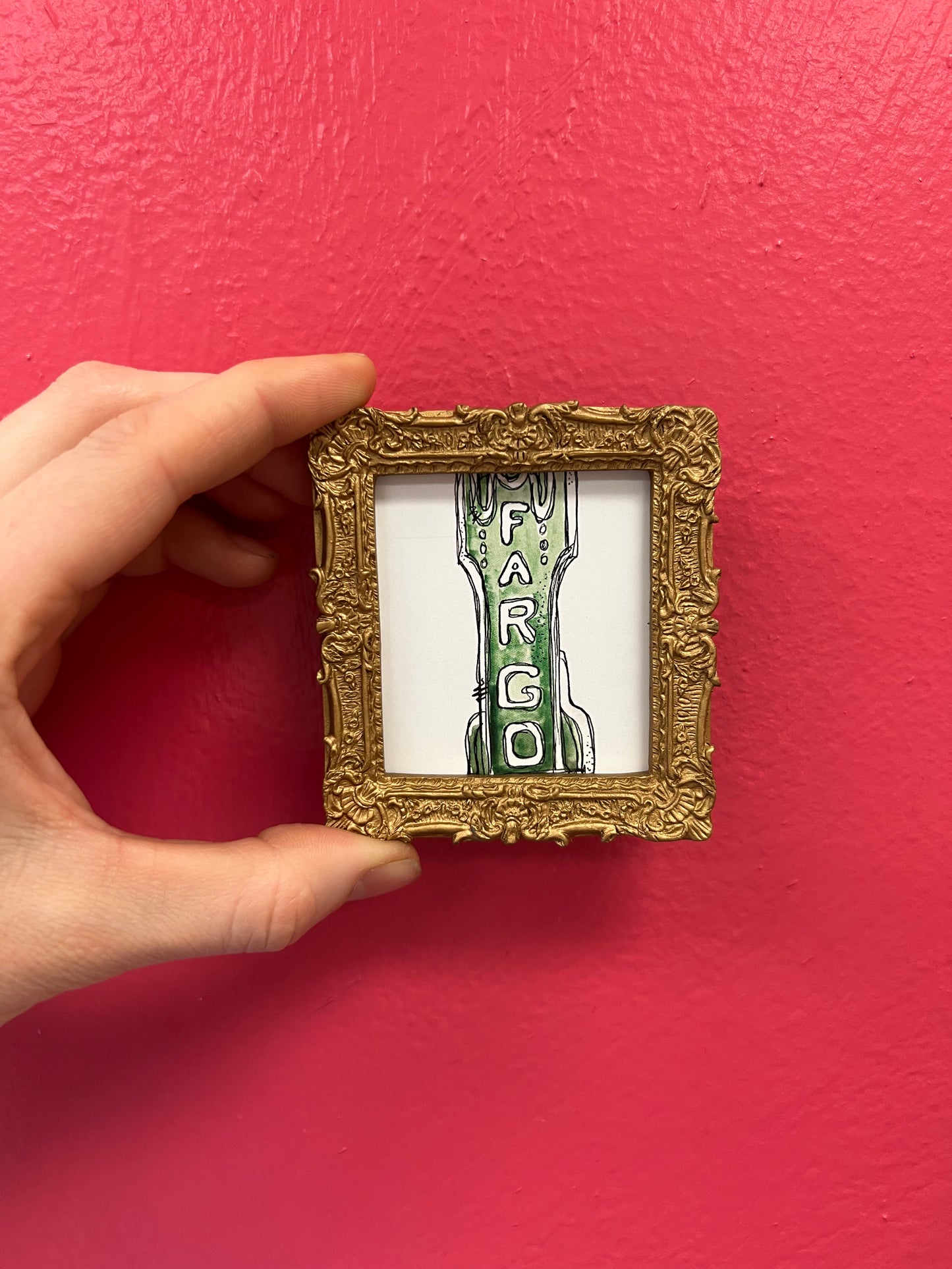Mini Framed Magnet Prints