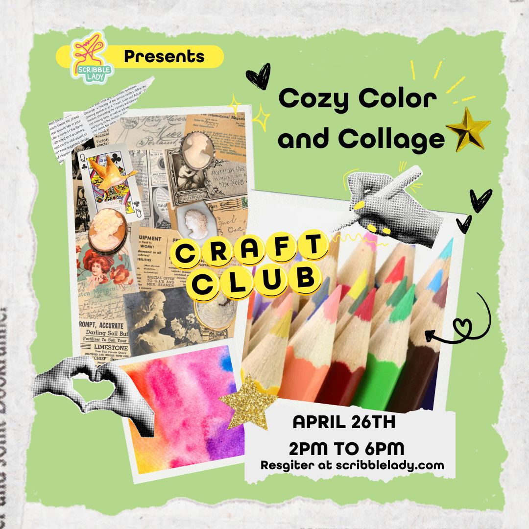 Cozy Coloring & Collage