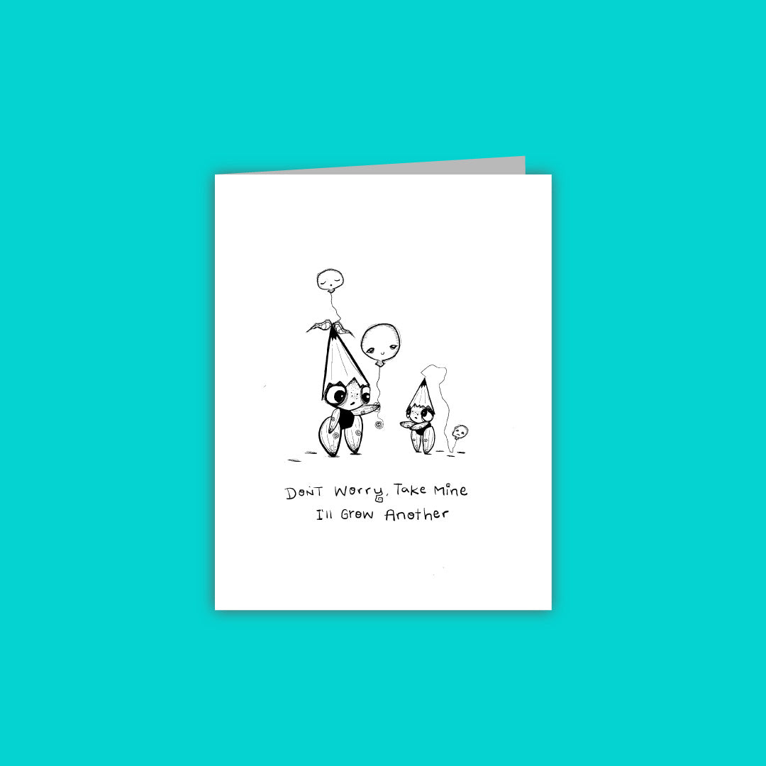 Pencil Kid Card