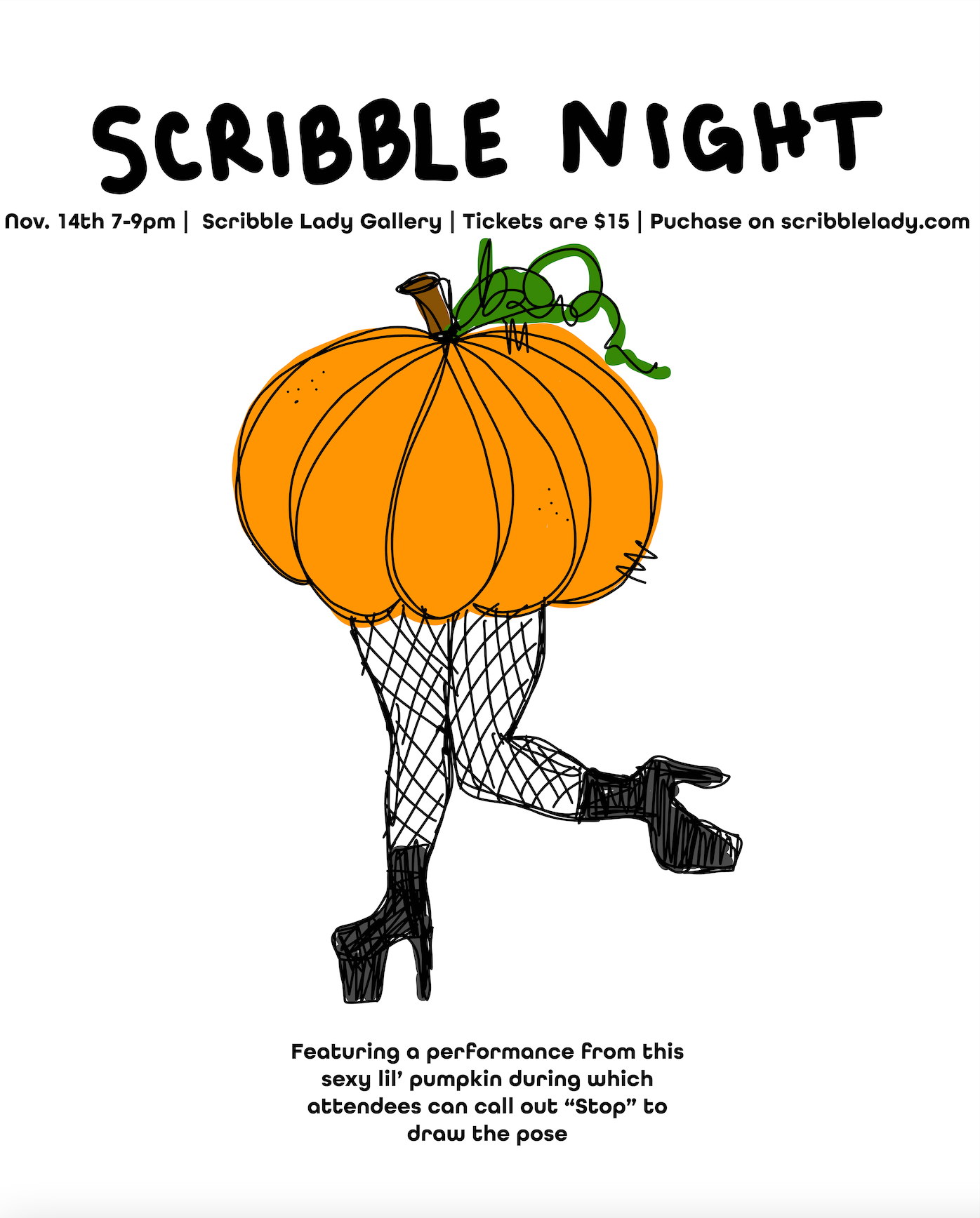 November 14th: Scribble Night: Fall Edition