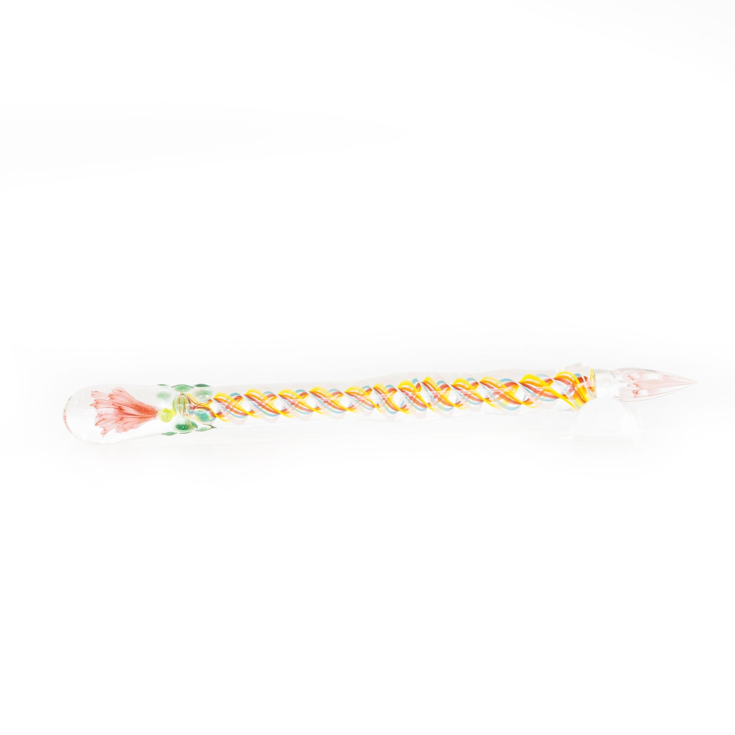 Rainbow Spiral Glass Dip Pen Kit