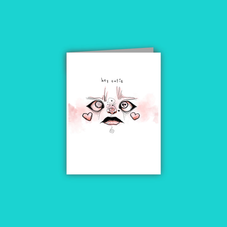 Hey Cutie Card