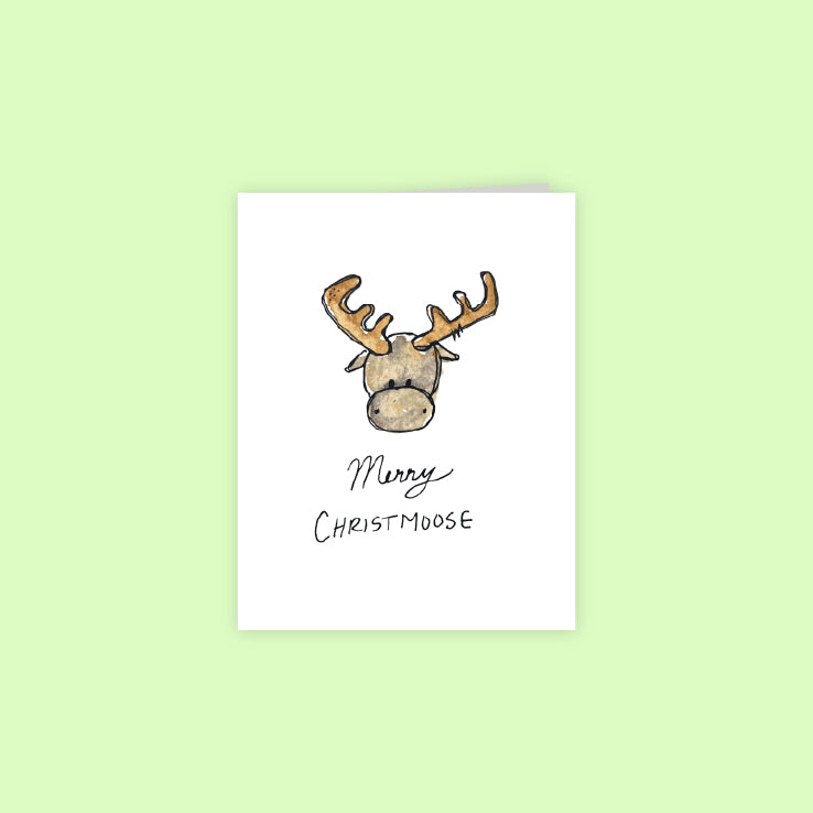 Merry Christmoose Card