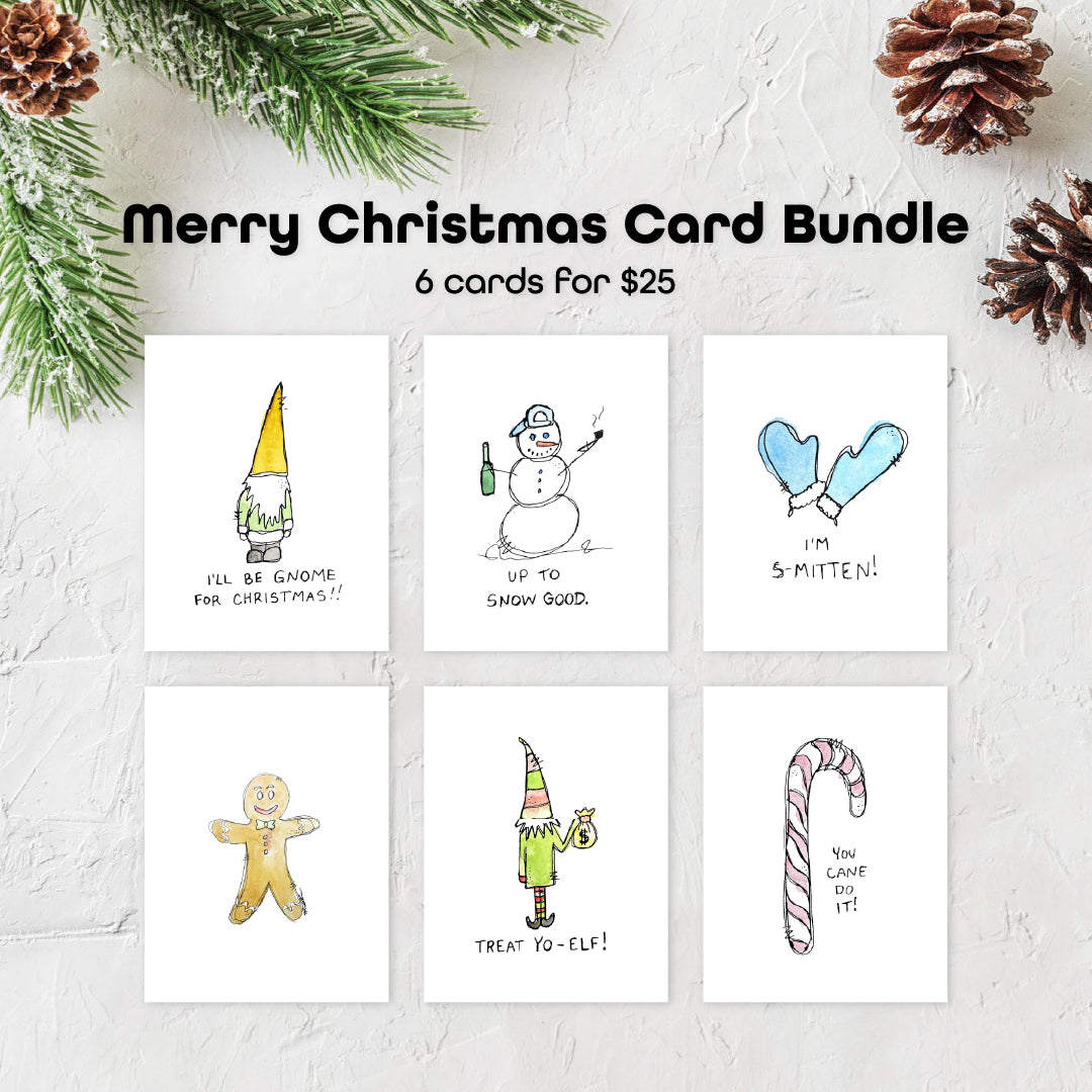 "Merry Christmas" Card Bundle
