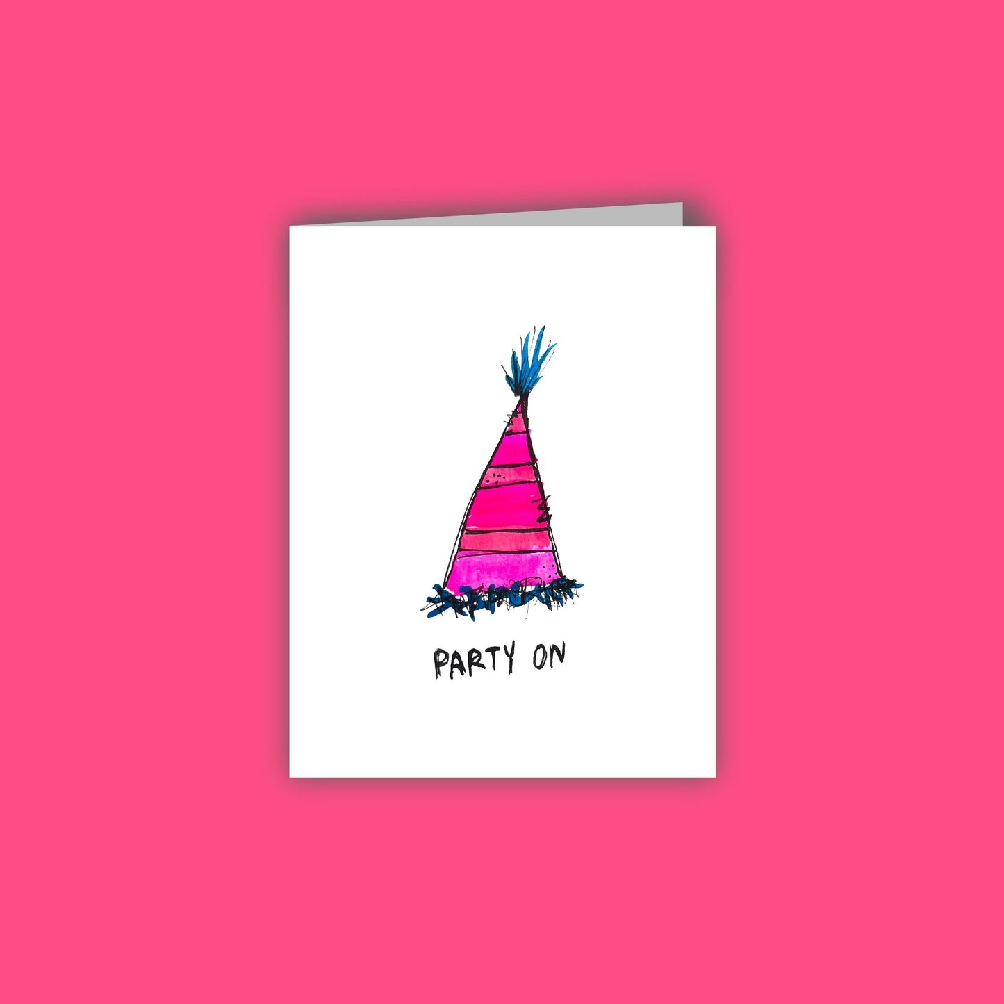 Party On Card
