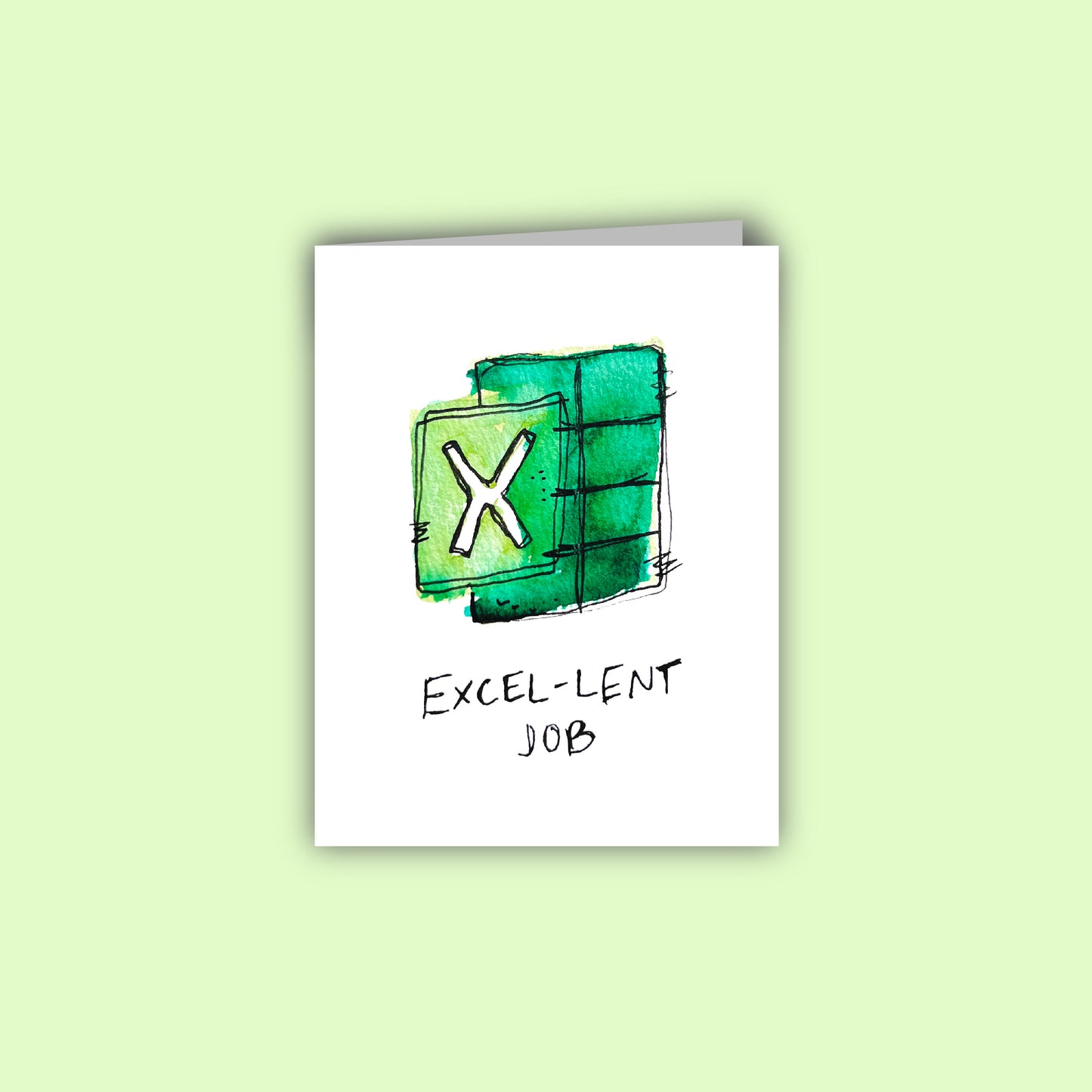 Excel-lent Job Card
