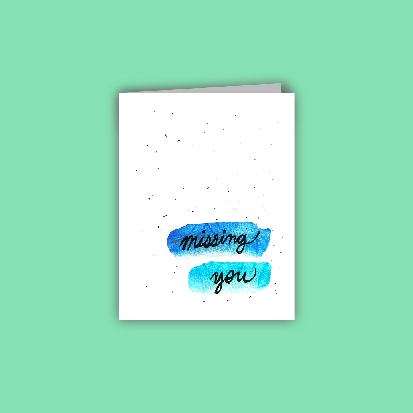 Missing You Card