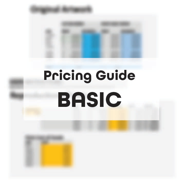 How to Price your Art - Pricing Spreadsheet