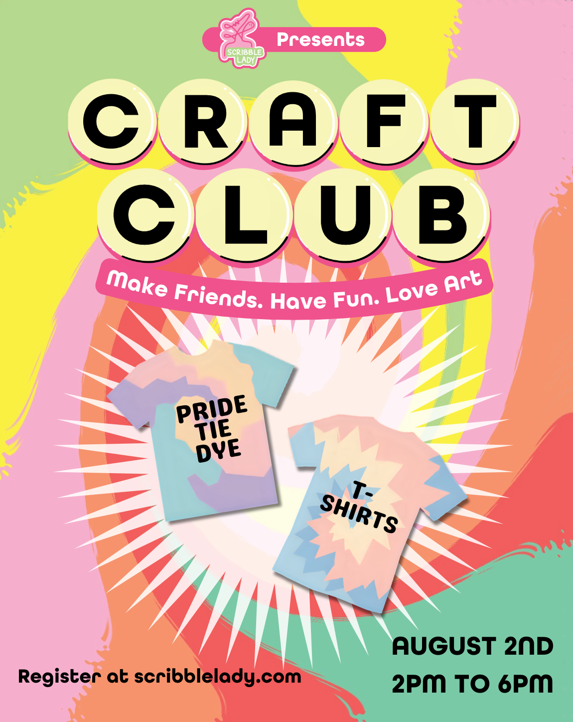 Pride Tie-Dye Shirts
