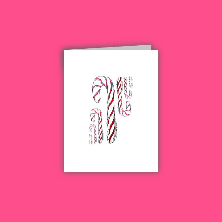 Candycanes Card