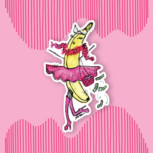 Go-Go Bananas Sticker