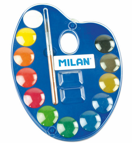 Milan Watercolor Palette- Set of 12