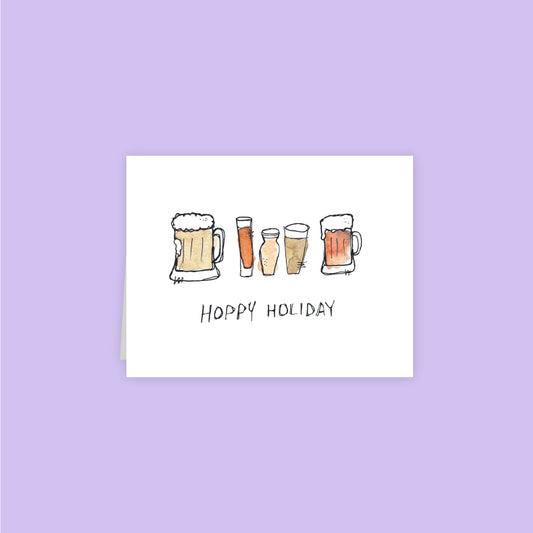 Hoppy Holidays Card
