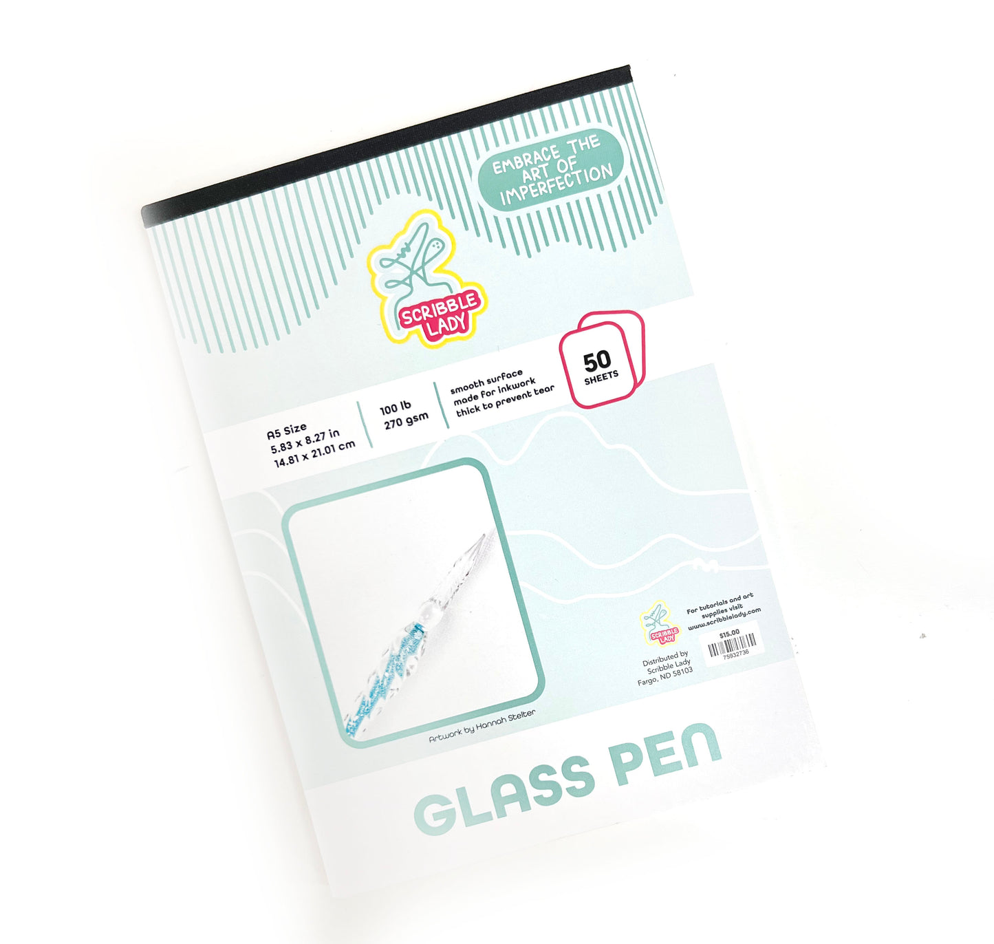 Glass Pen Sketchbook