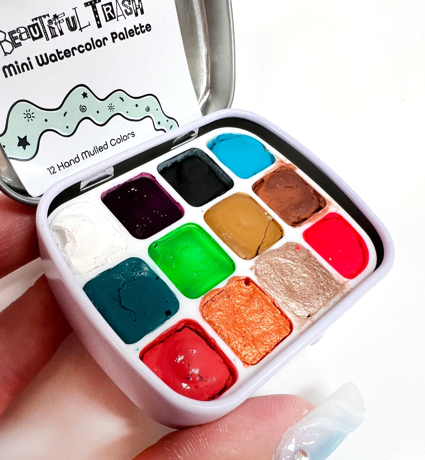 Mini Beautiful Trash Watercolor Palette x Savannalore