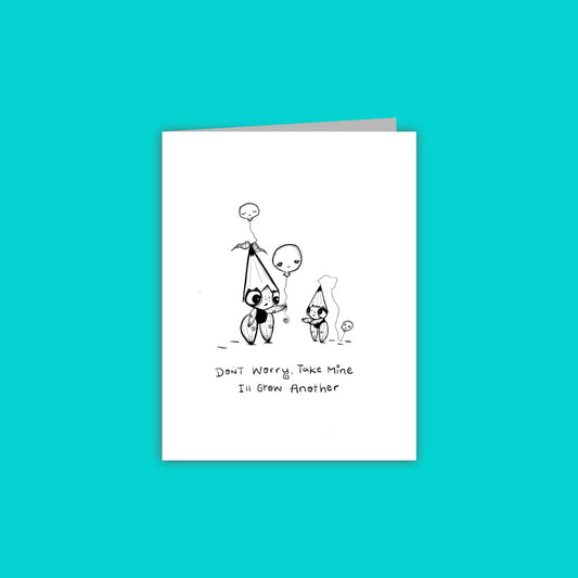 Pencil Kid Card