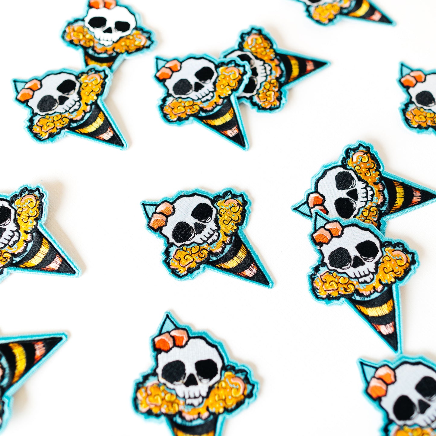 Skull Ice Cream Patch