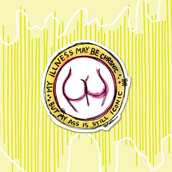 Ass Is Iconic Sticker