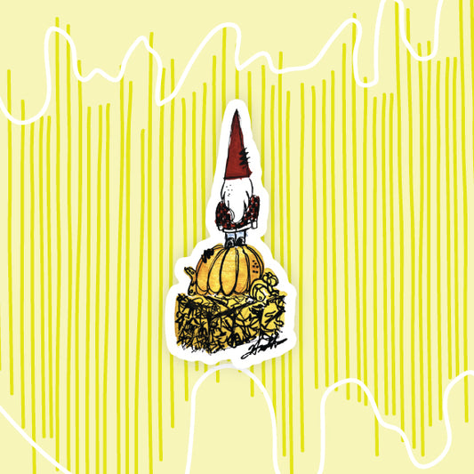 "Fall Gnome" Sticker