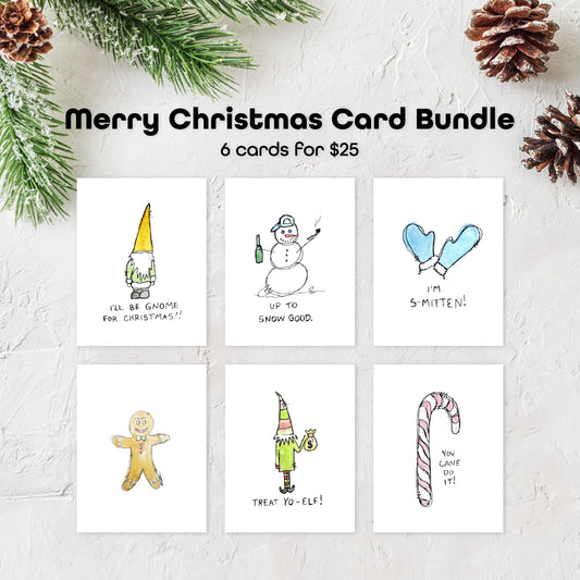 "Merry Christmas" Card Bundle