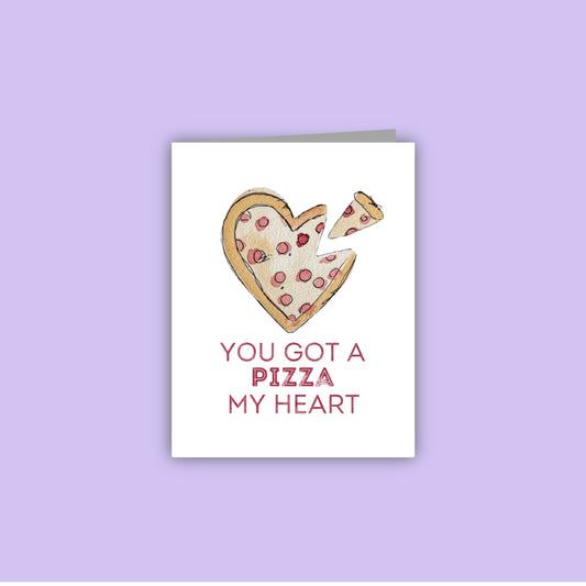 Pizza My Heart Card