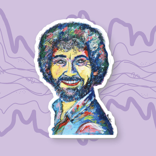 Bob Ross Sticker