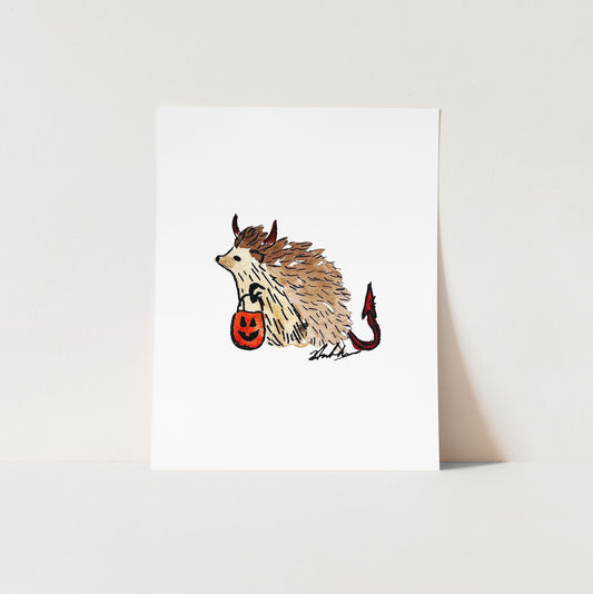 "Devil Hedge" Print