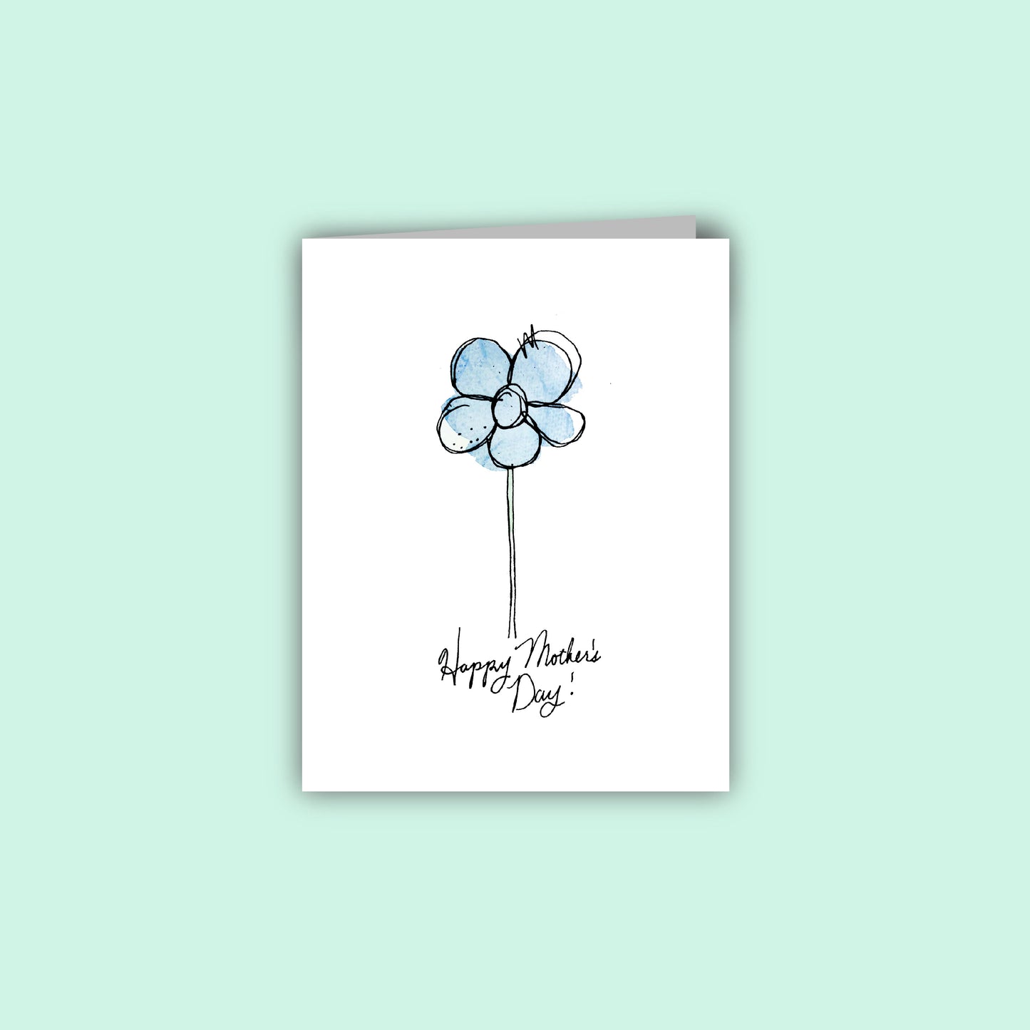 Happy Mother's Day Flower Card