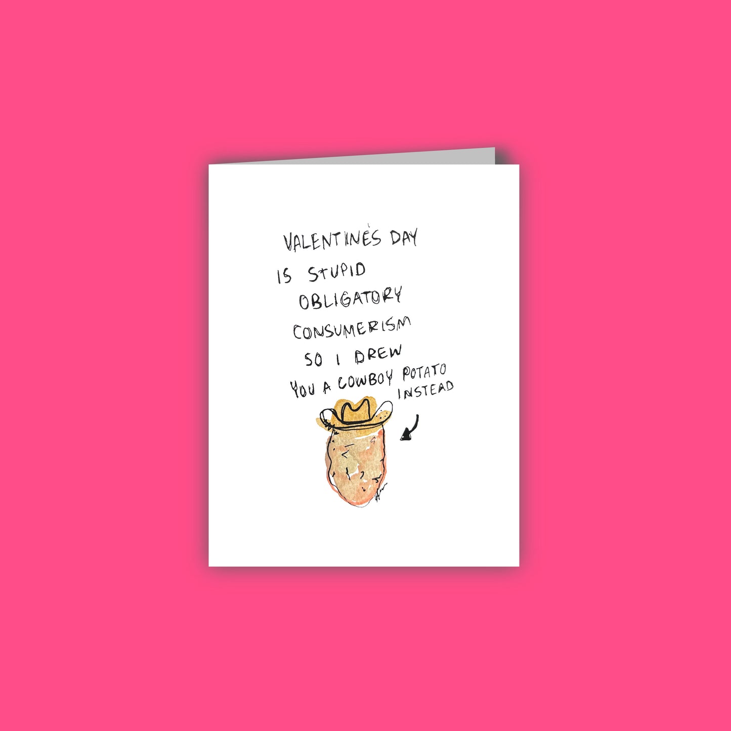 Cowboy Potato Card