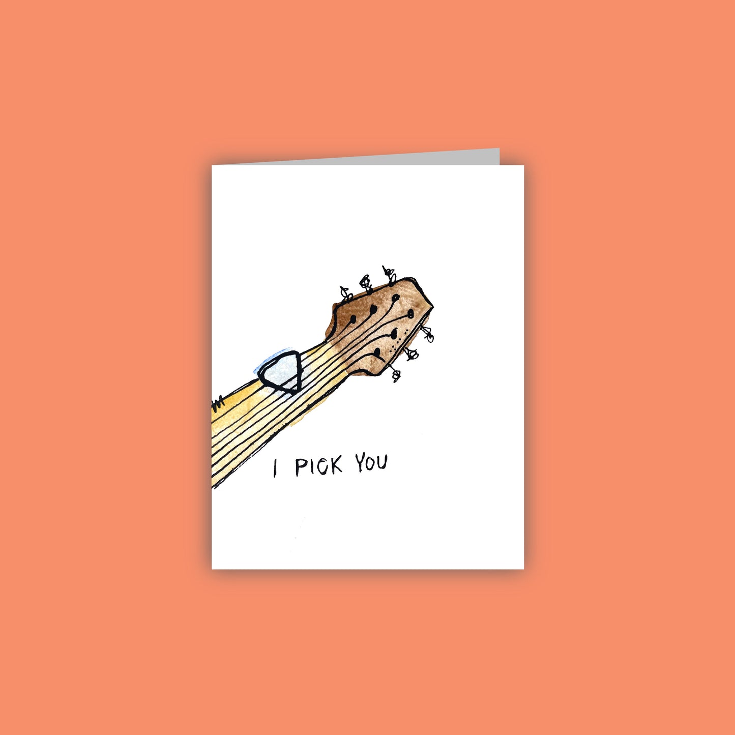 I Pick You Card