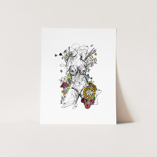 "Idahlia" Limited Edition Print