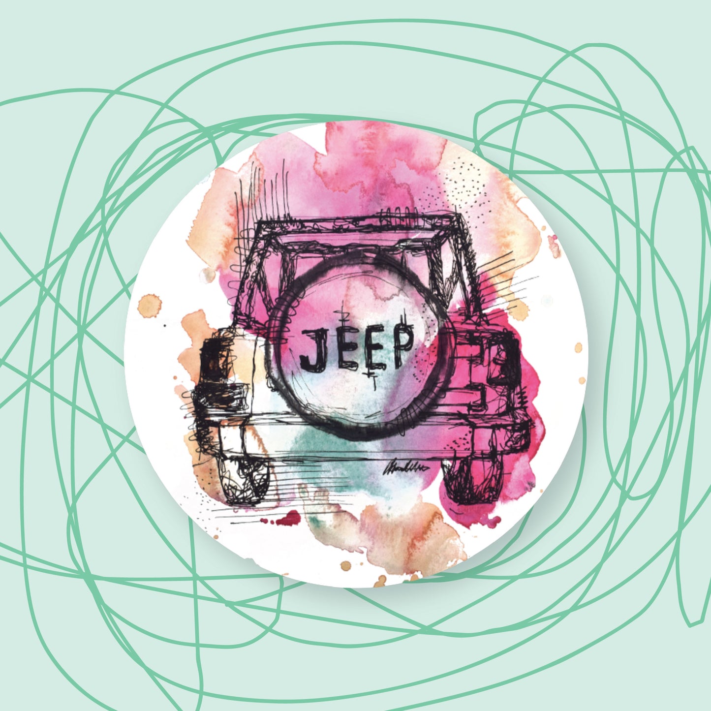 Jeeple Sticker