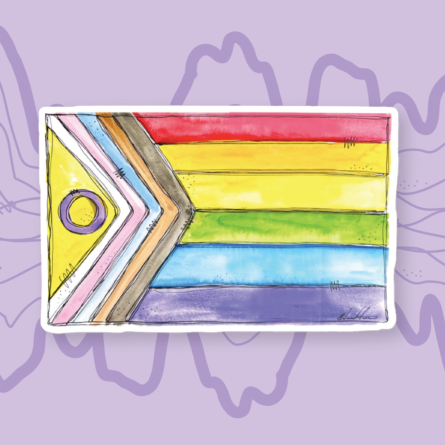 Pride Flag Sticker