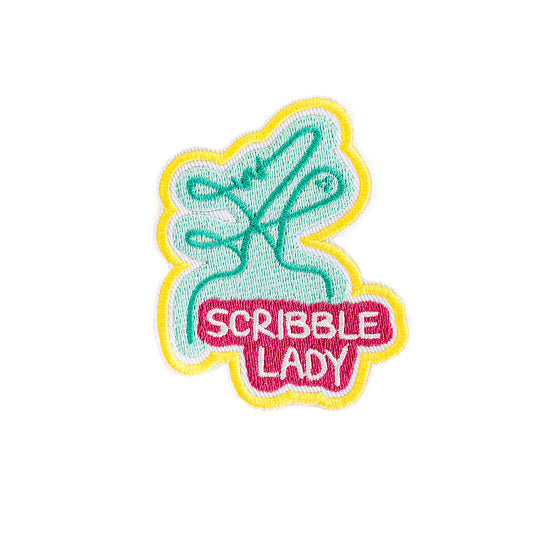 Scribble Lady Patch