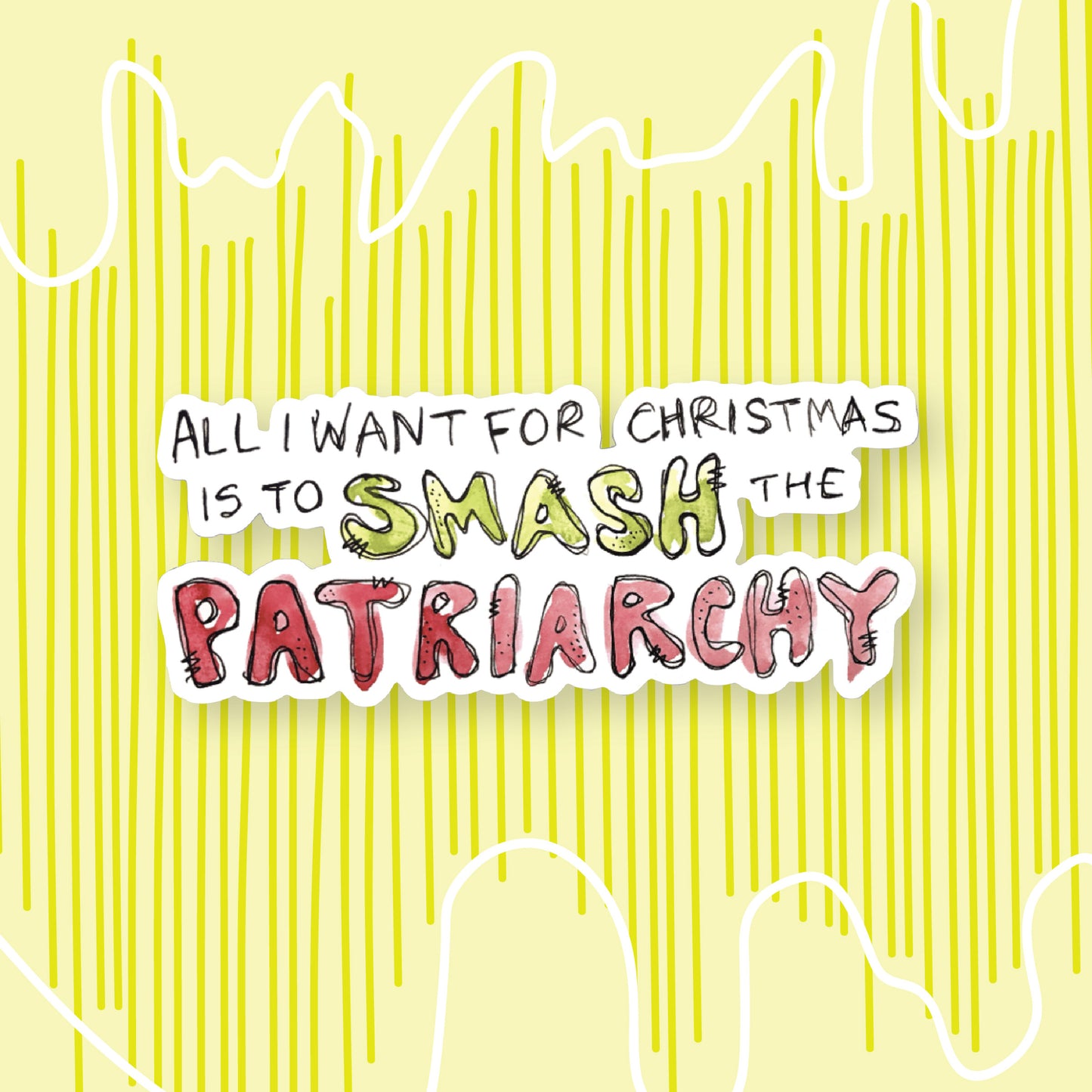 Smash the Patriarchy Sticker