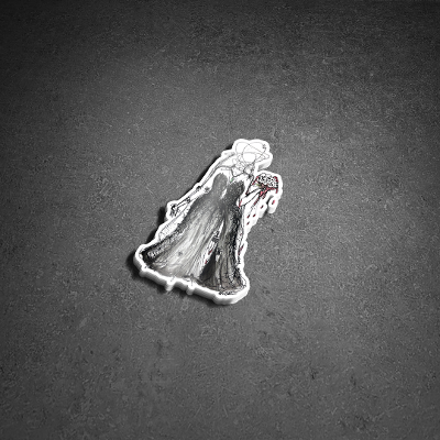 Halloween Bride Sticker