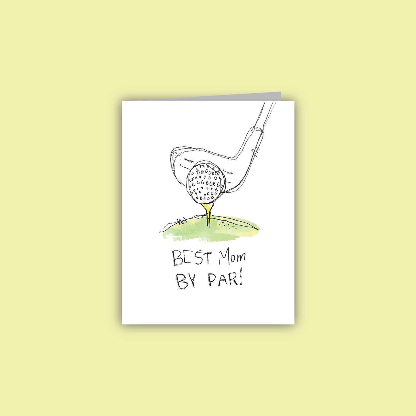 Best Mom By Par Card