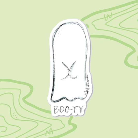 Boo-ty Sticker