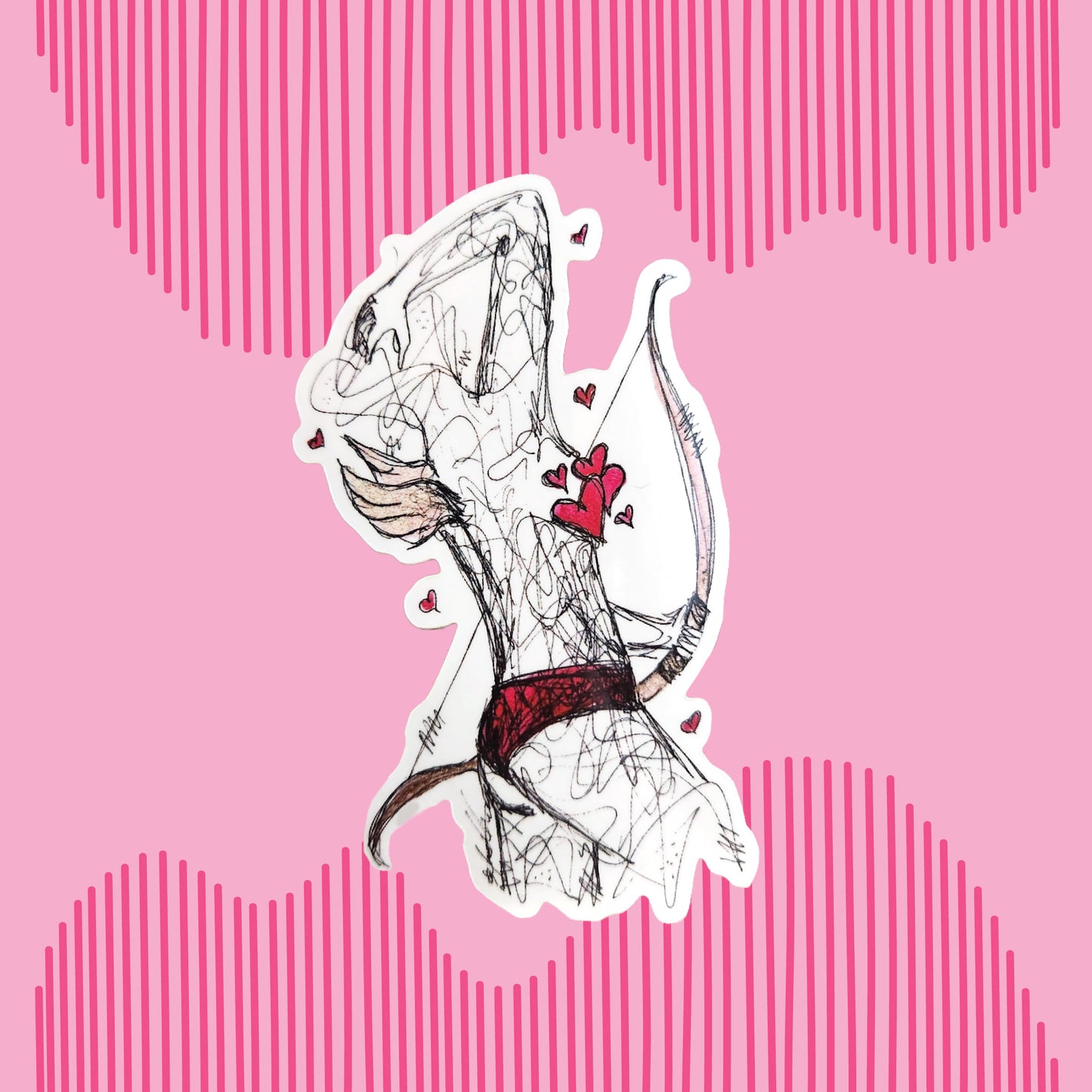 "Cupid" Sticker