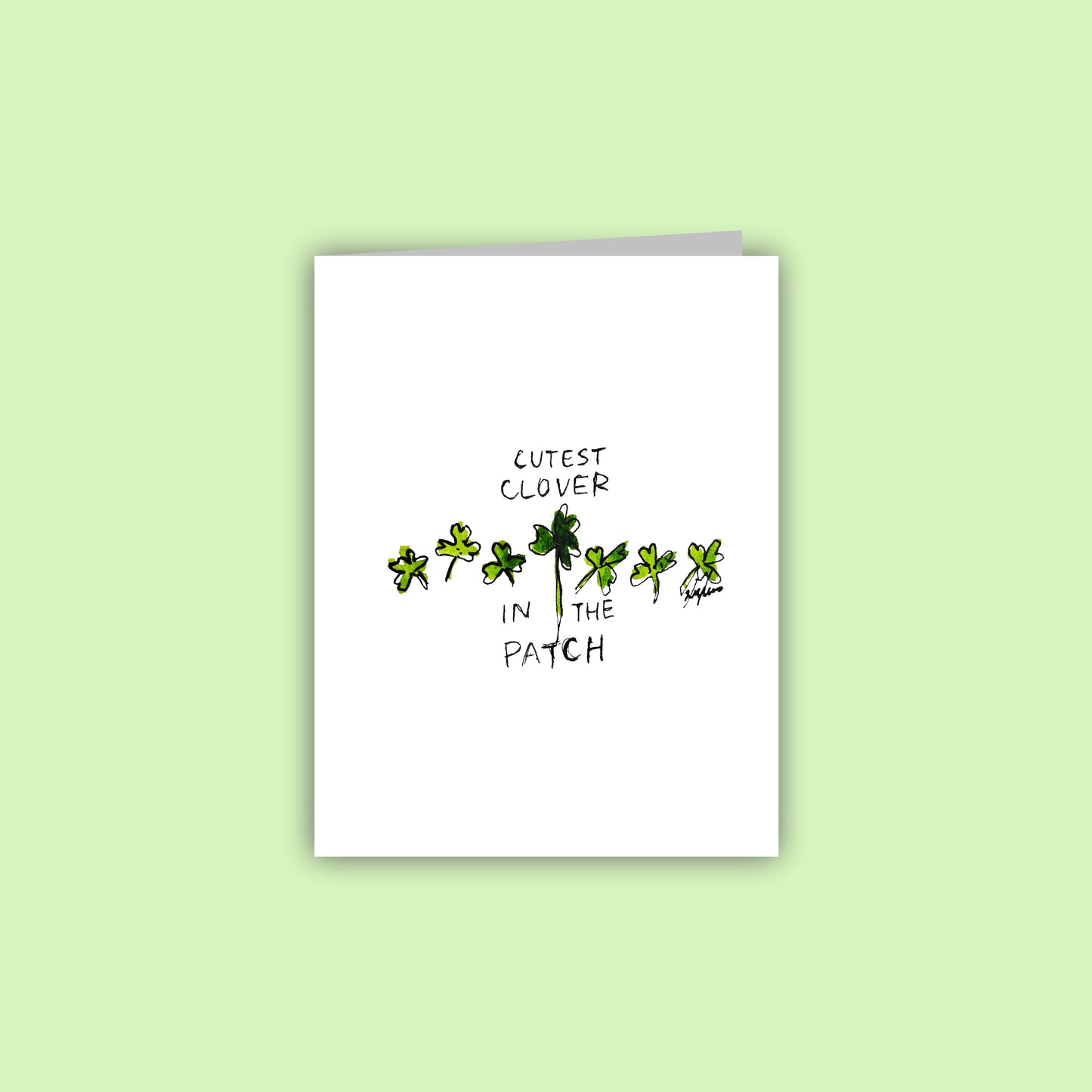 Cutest Clover Card