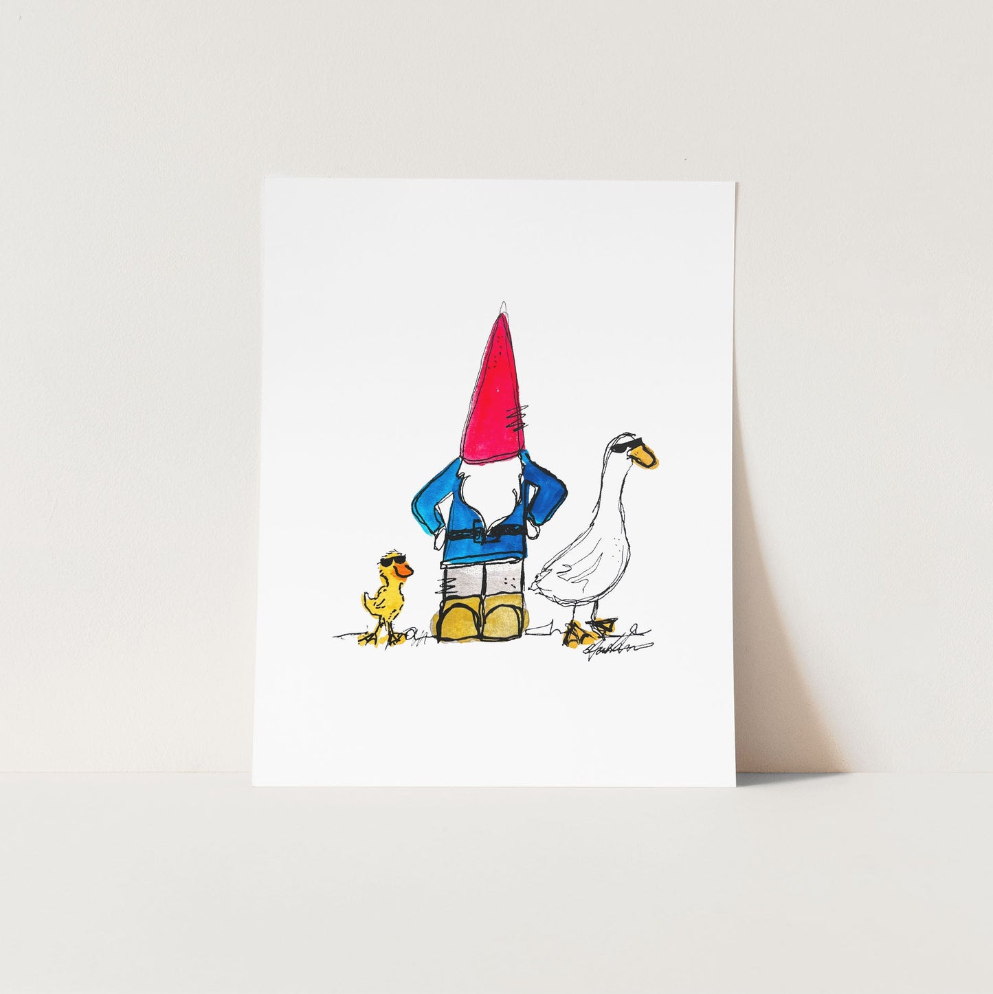 "Duck Off" Limited Edition Print