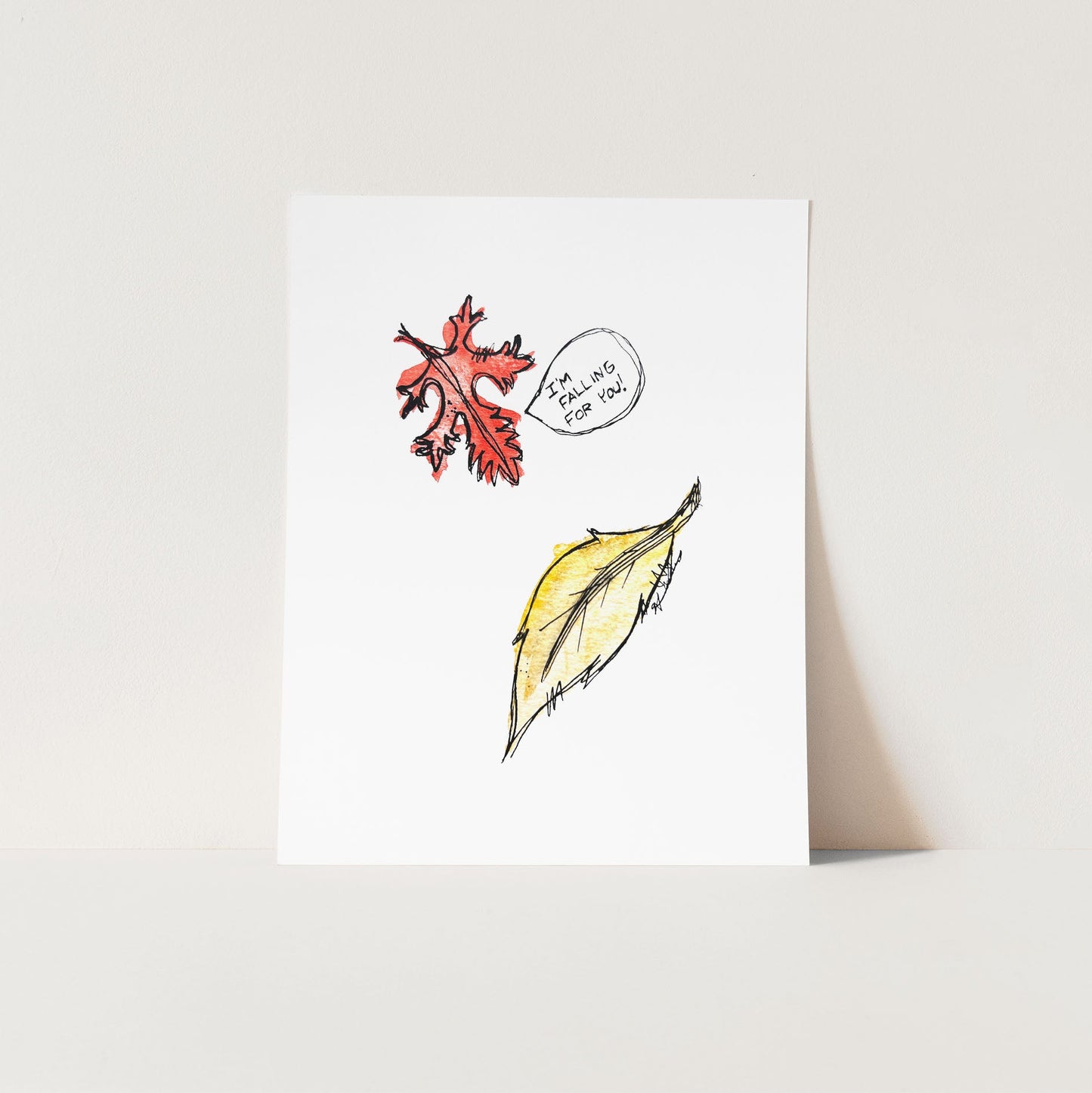 "Falling for you" Limited Edition Print