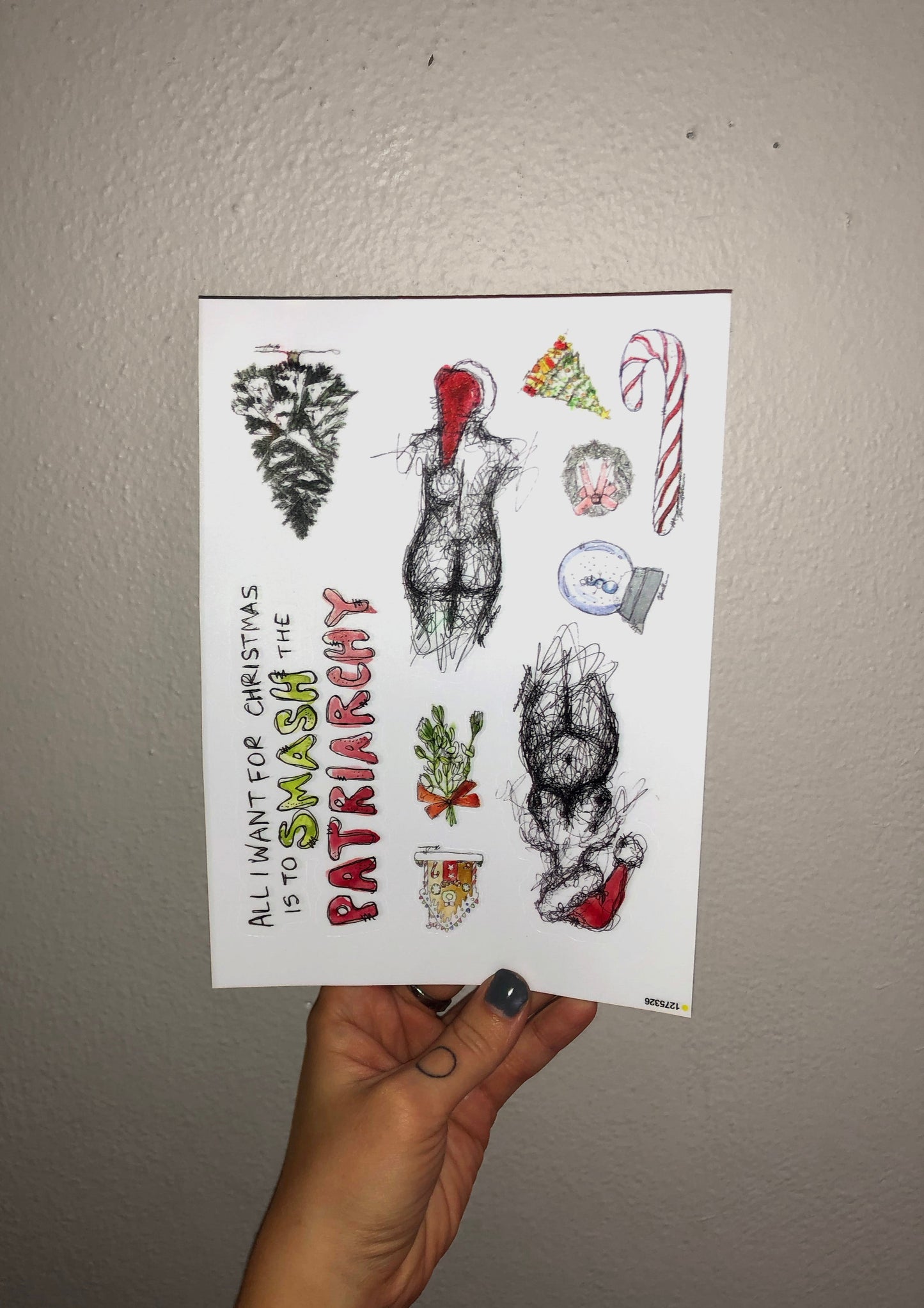 Holiday Sticker Sheet TWO