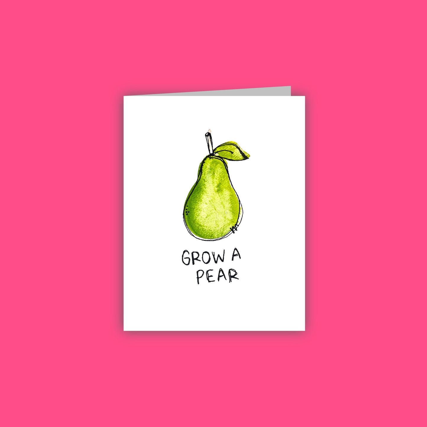 Grow a Pear Card